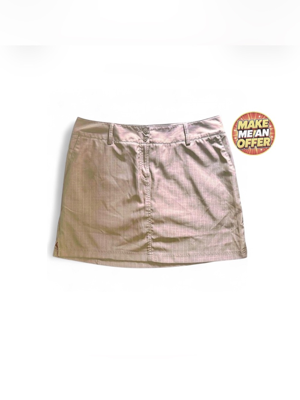 Brand New Adidas ClimaCool khaki golf skirt - SZ 14
